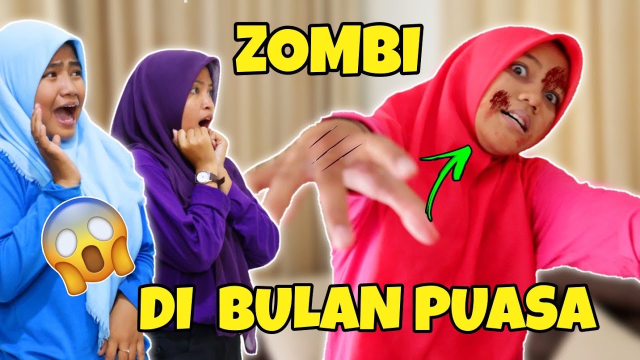 ADA ZOMBI DI BULAN PUASA | AYA JADI ZOMBI | CHIKAKU CHANNEL