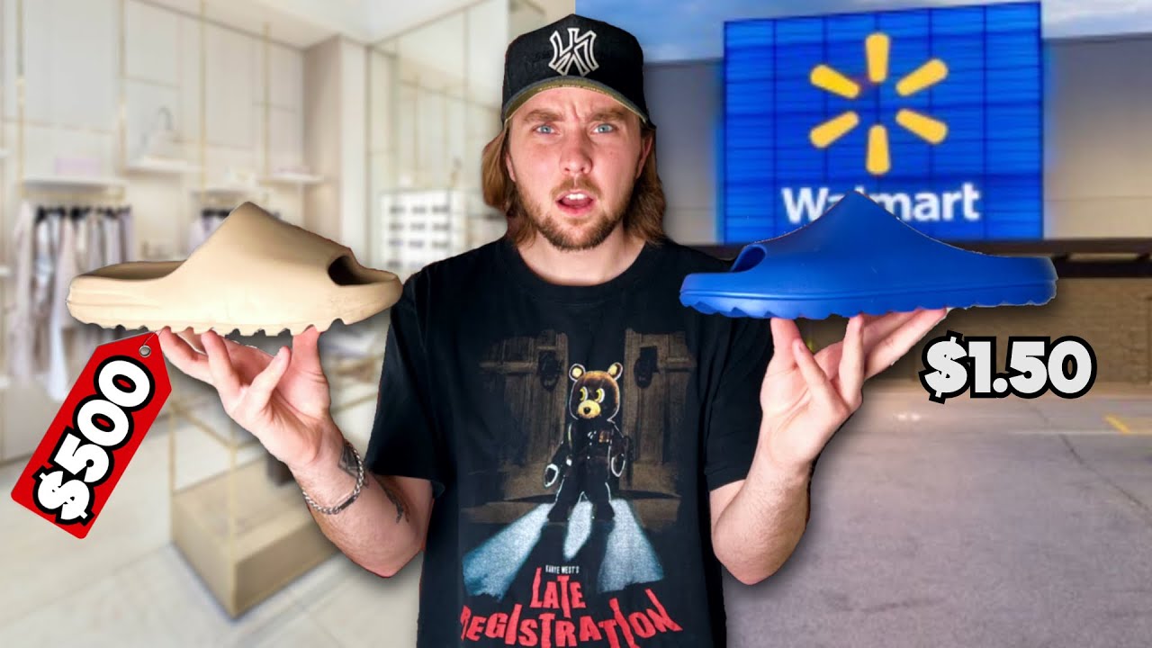 CHEAPEST vs. MOST EXPENSIVE YEEZY SLIDES