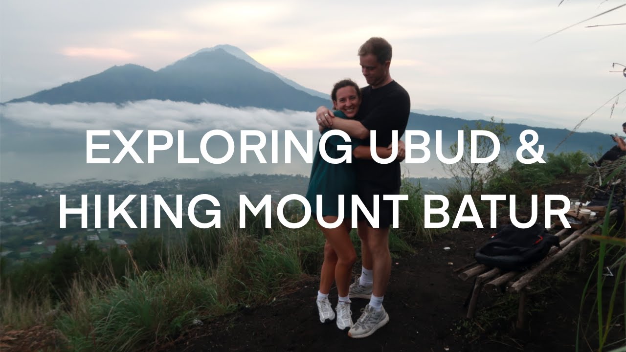 Indonesia Vlog 3 | Final days in Ubud, Bali & hiking Mount Batur for sunrise | Backpacking Asia 2022