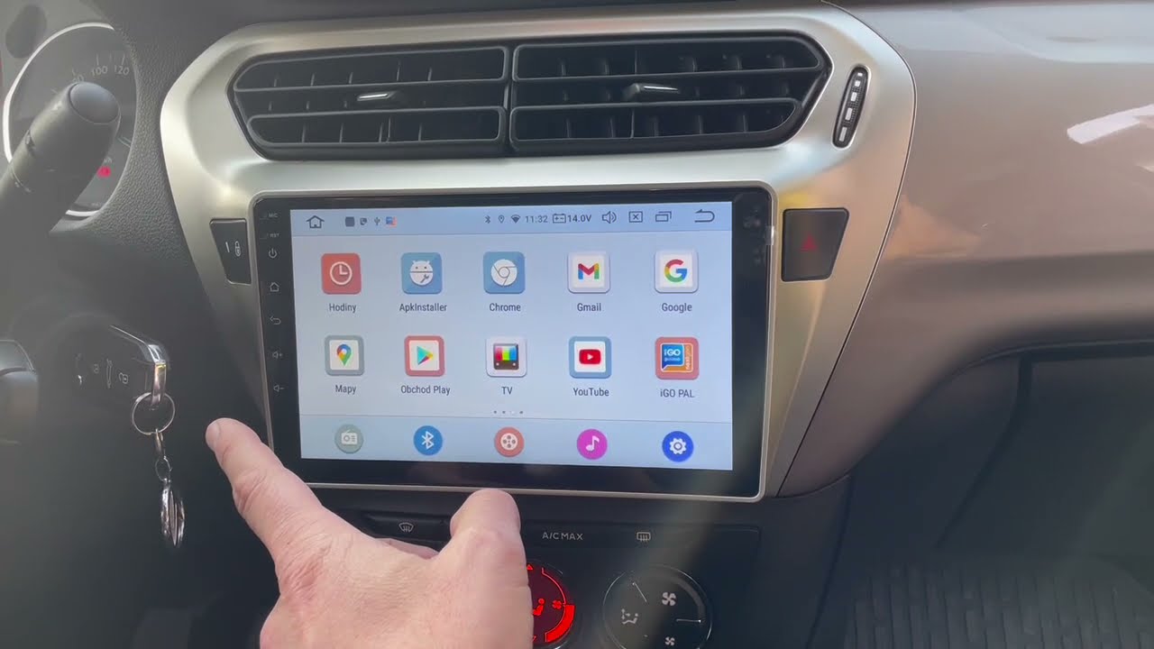 Citroen  C- Elysee removal radio Android system 9