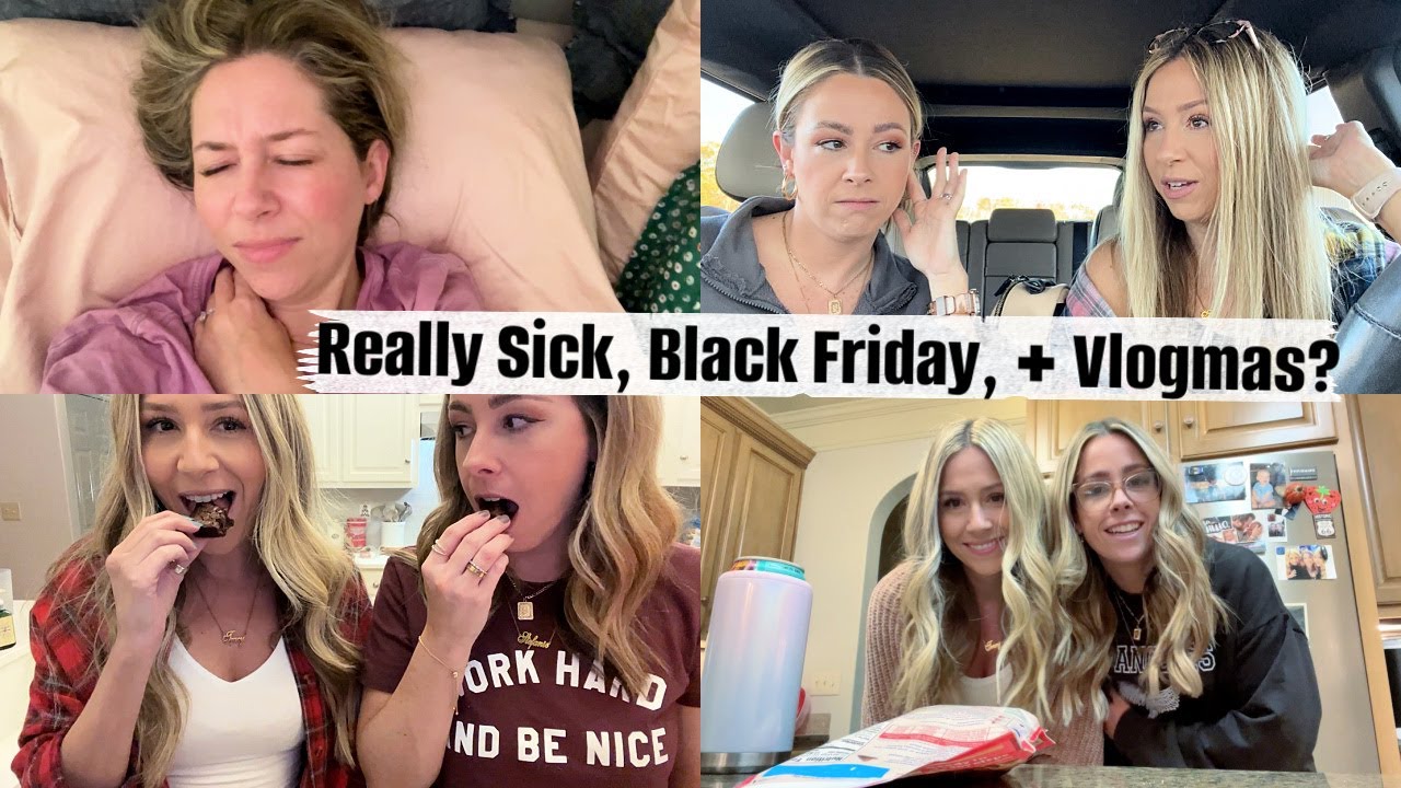 Really Sick, Black Friday, and VLOGMAS? | 2022