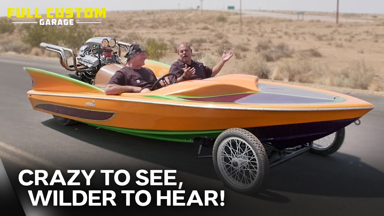Boat is Ready For the Roads! | Full Custom Garage
