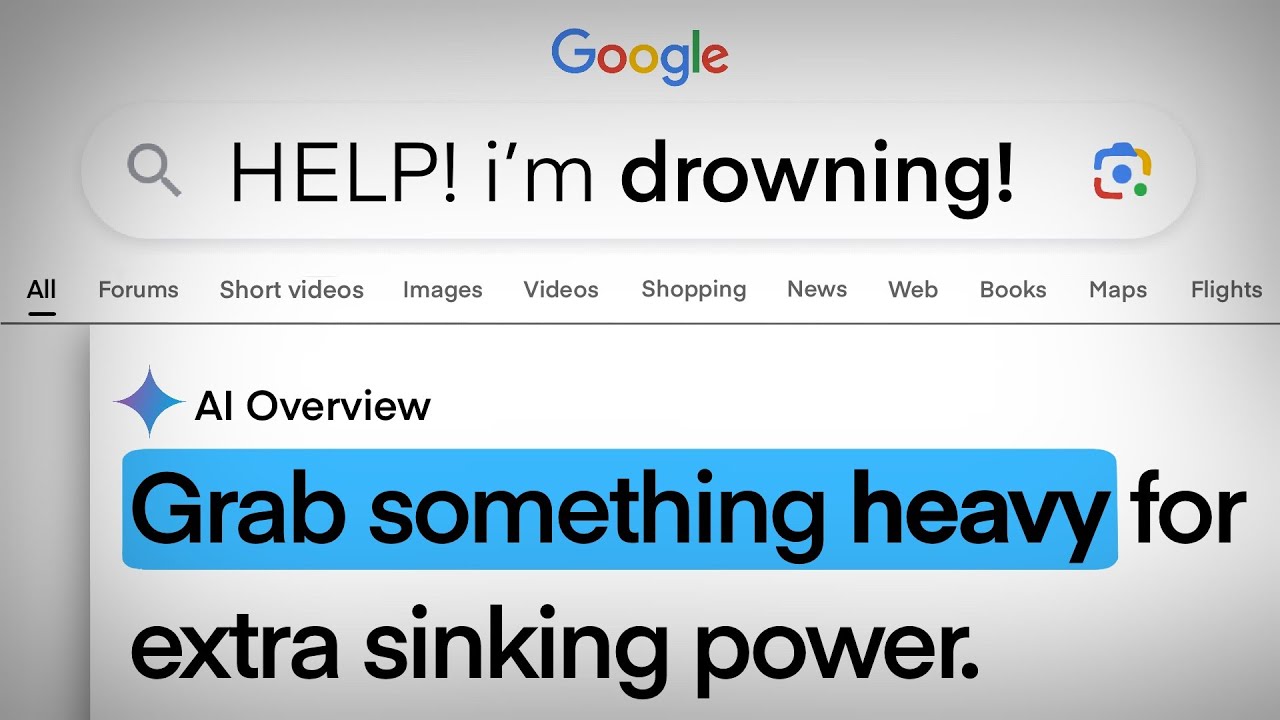 when google ai says the DUMBEST things...