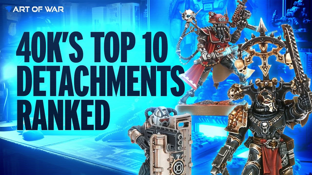 Top Ten Detachments in Warhammer 40k