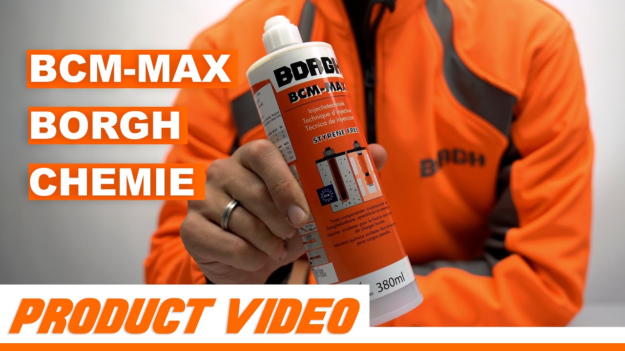 DE BORGH BCM-MAX! (Chemische verankering)| Borgh