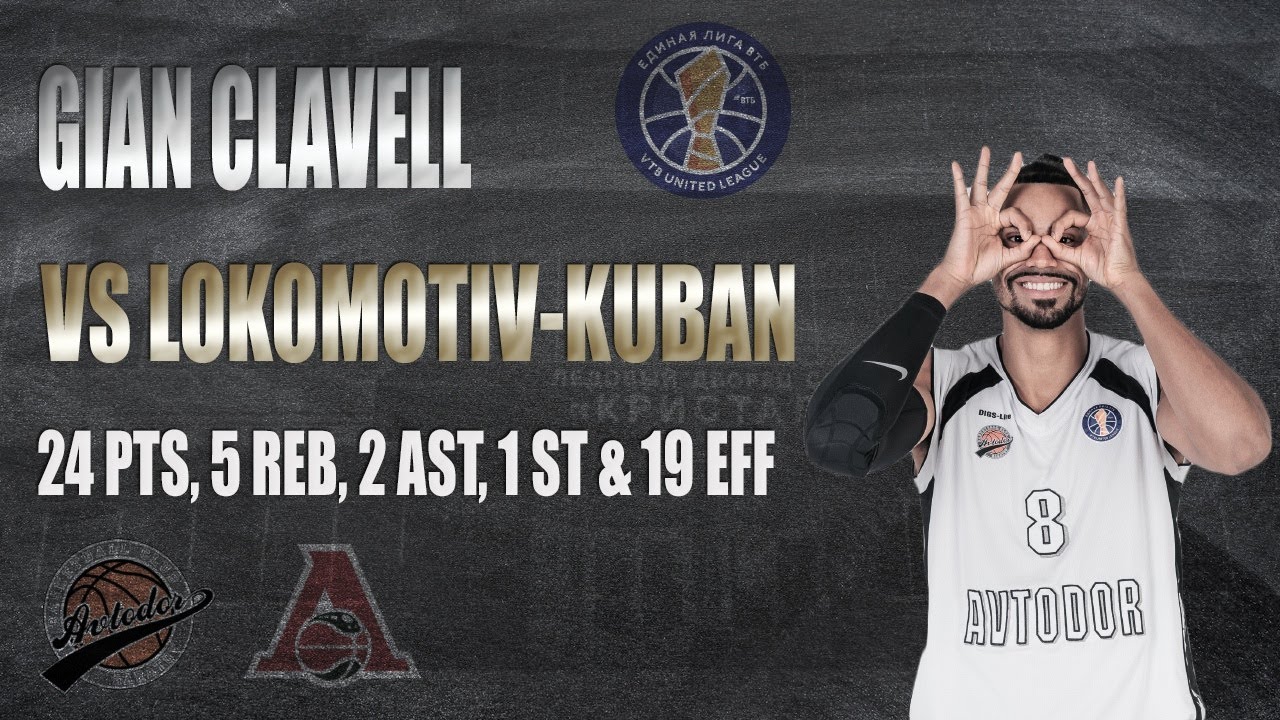 Gian CLAVELL vs. Lokomotiv Kuban &ndash; 24 PTS, 5 REB, 2 AST, 1 ST & 19 EFF [15/11/2020]