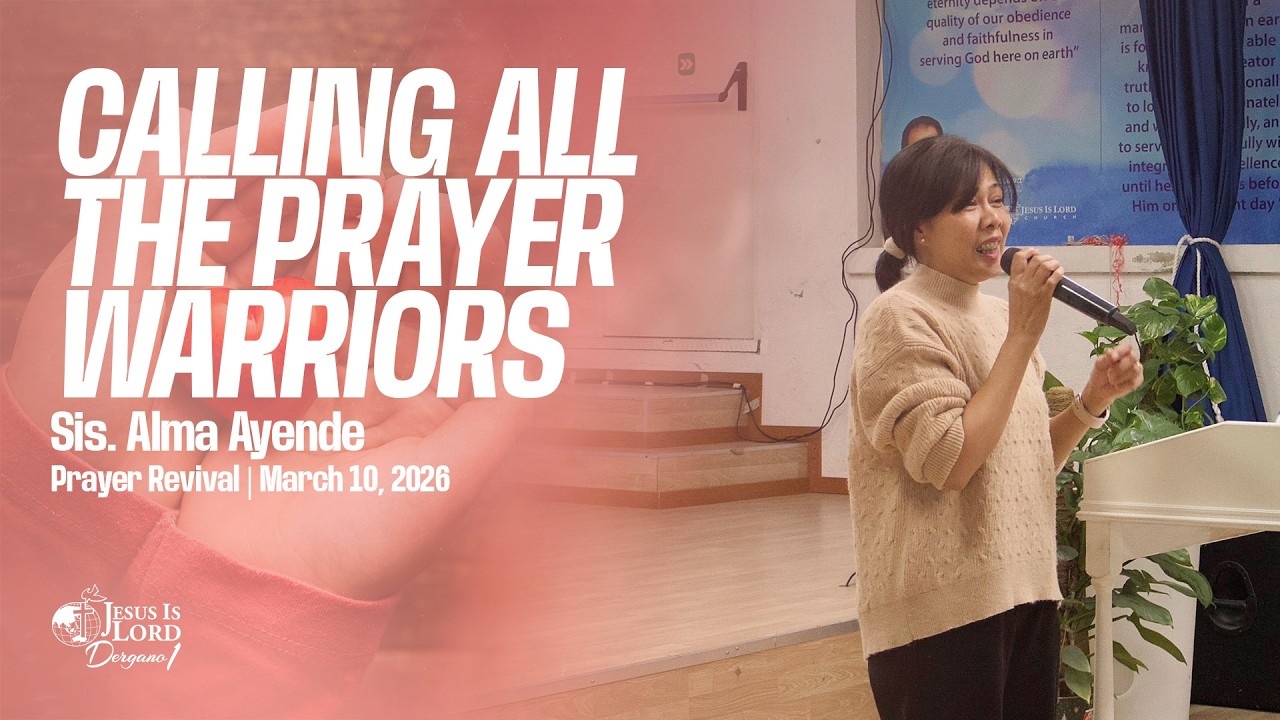 CALLING ALL THE PRAYER WARRIORS // Sis. Alma Ayende
