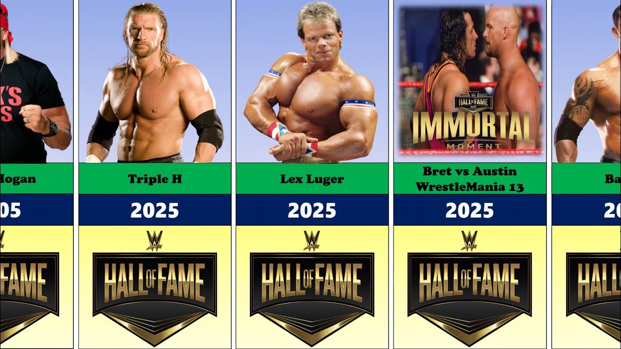 List of Every WWE Hall of Famers (1993-2025)