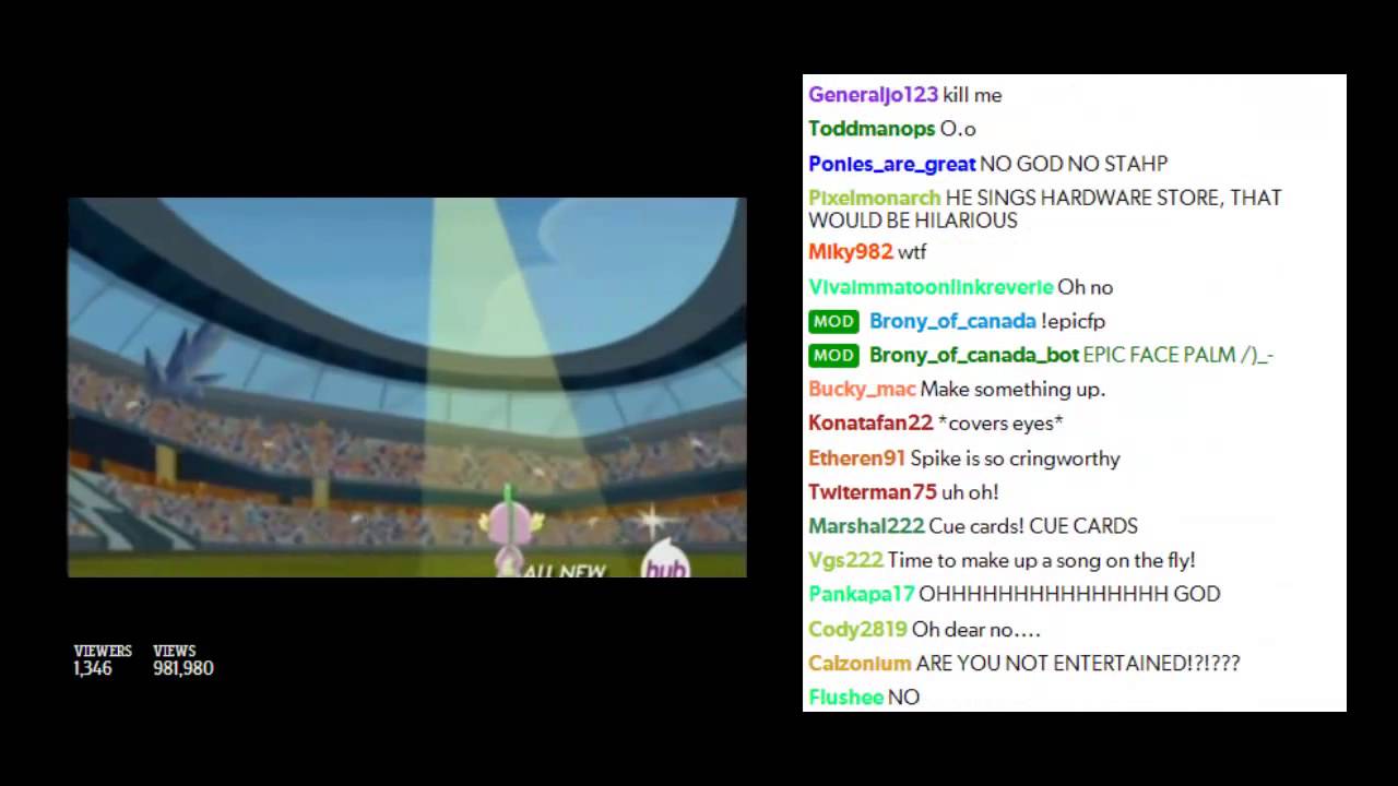Spike Sings the Cloudsdale Anthem in 