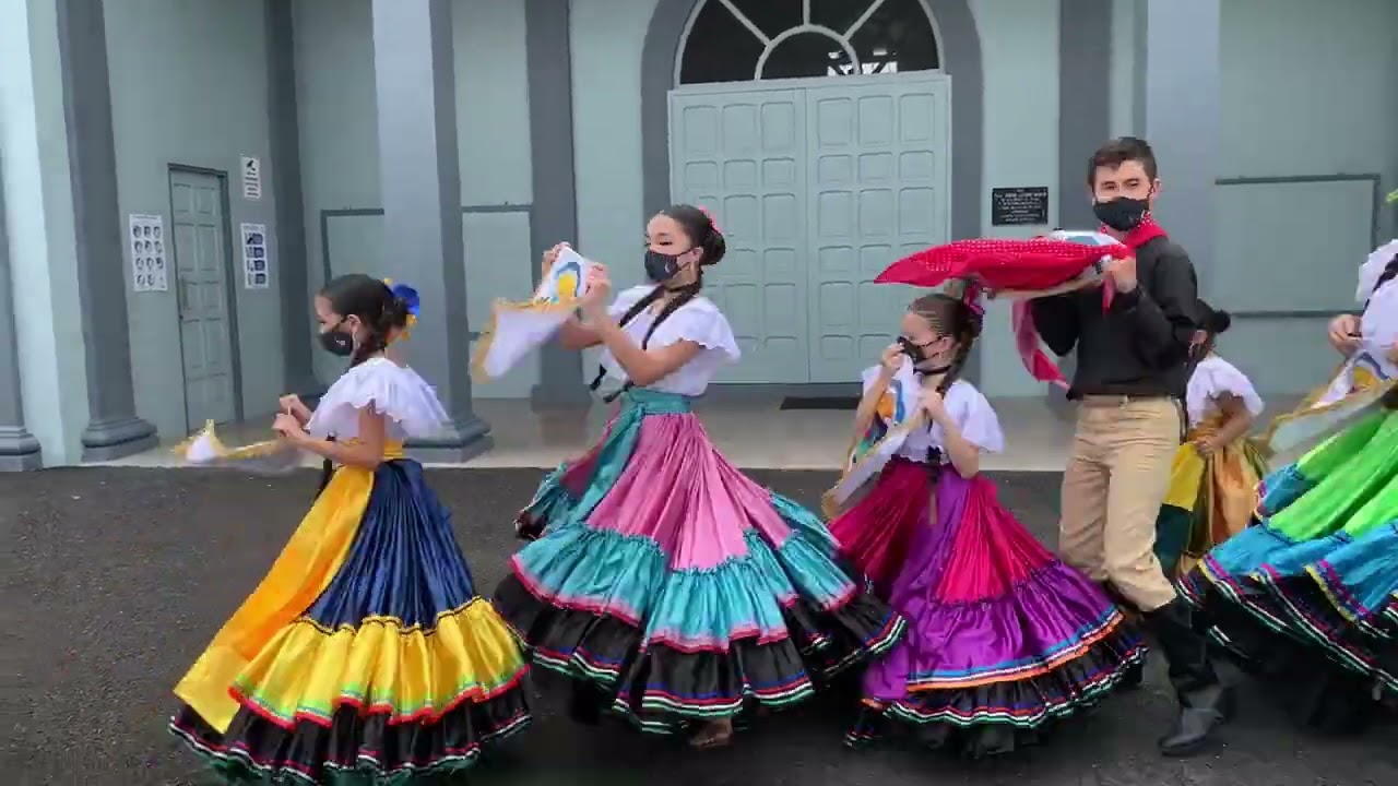 Grupo Proyección Folclórica Caña Dulce Mi linda Costa Rica