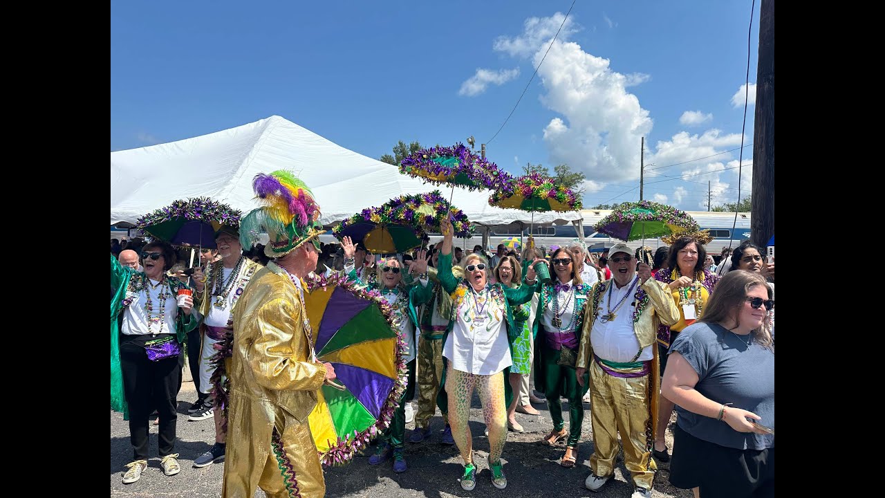 Y'all Aboard! Celebrating the launch of the Mardi Gras Service