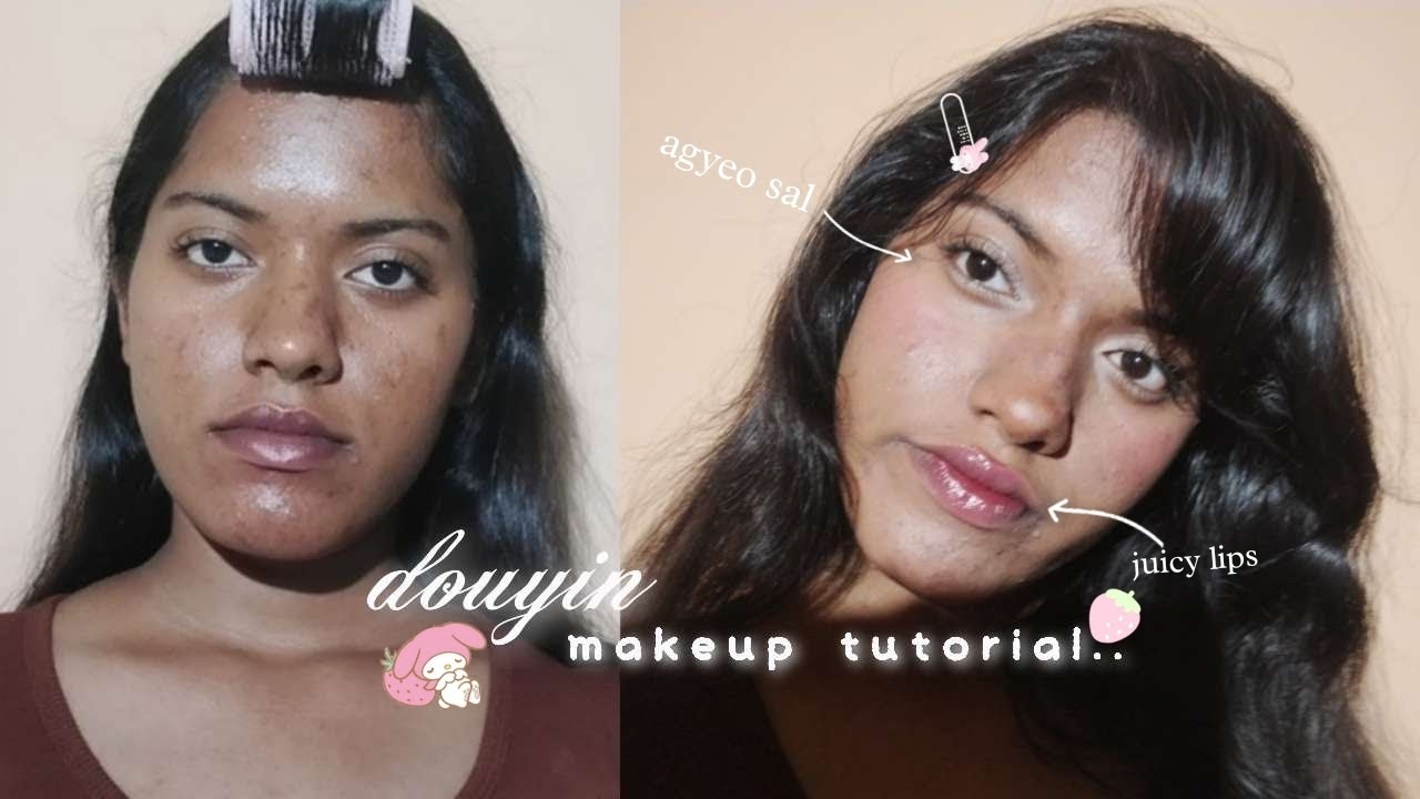  ִֶָ ⋆🌷͙⋆ ִֶָSoft Douyin makeup for beginners | affordable products & Indian features  ִֶָ ⋆🌷͙⋆ ִֶָ
