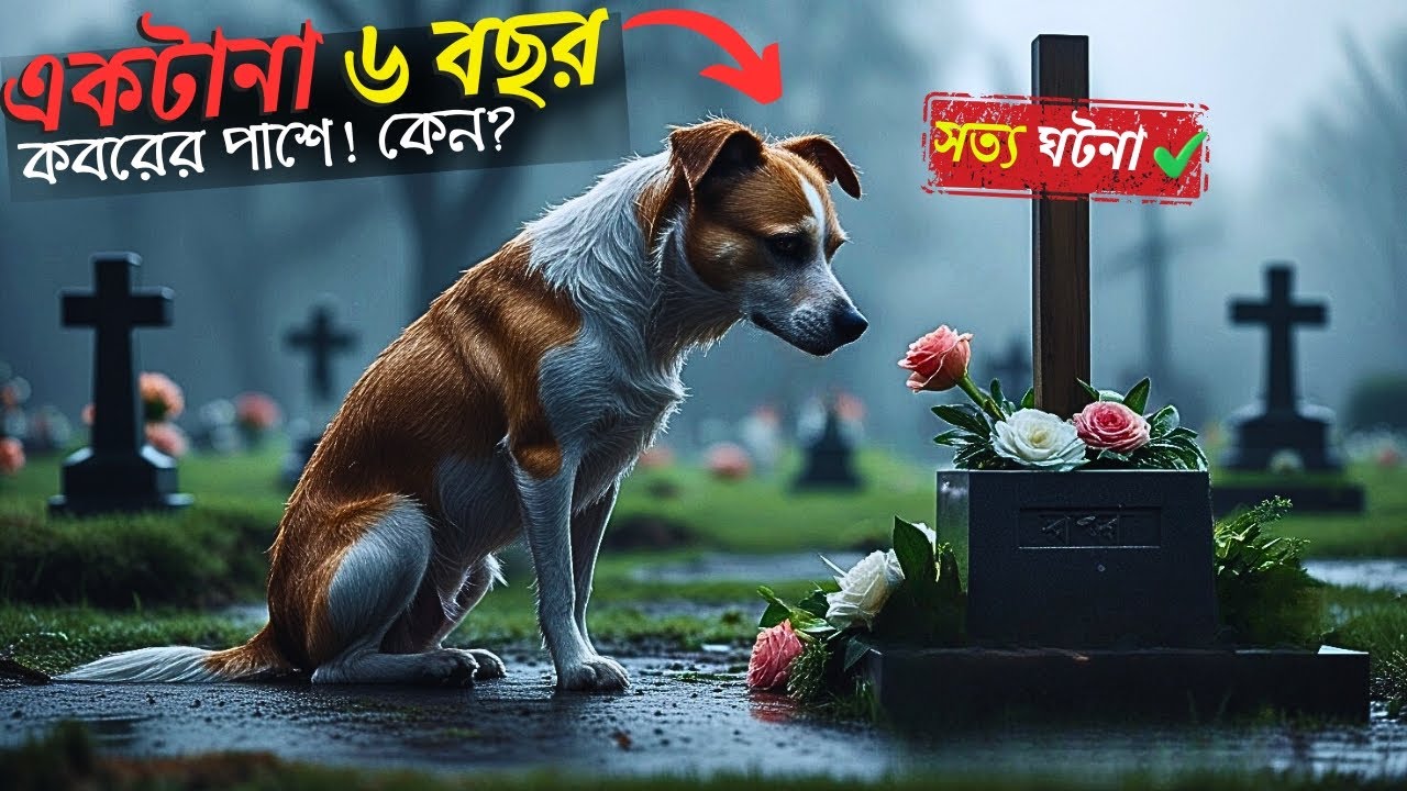 ৭ দিন ধরে কুকুরটি বসে ছিল মালিকের কবরের পাশে  Capitán এর বাস্তব ও হৃদয়বিদারক গল্প! #AnimalsWorld
