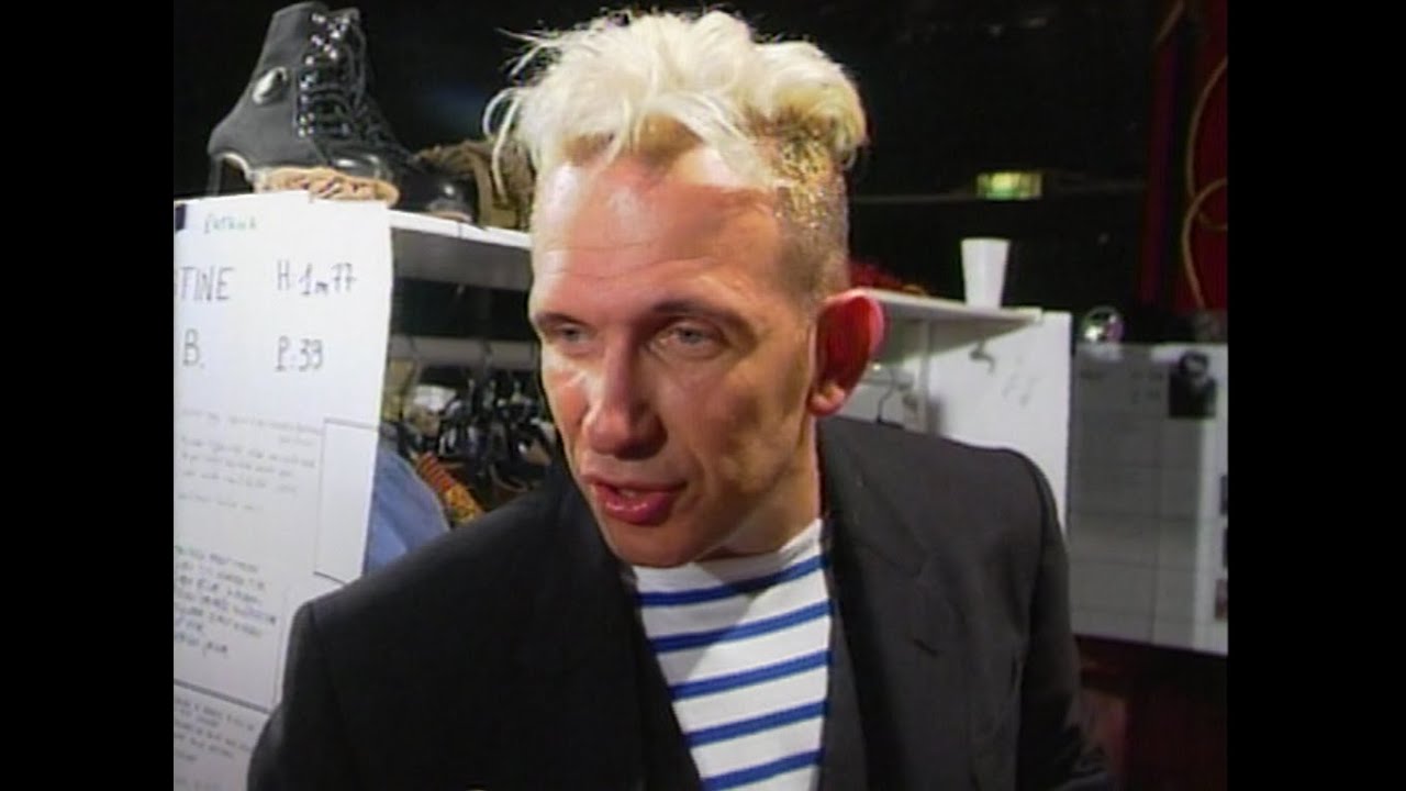 Interview with Madonna's designer Jean Paul Gaultier's Spring 1991 Show