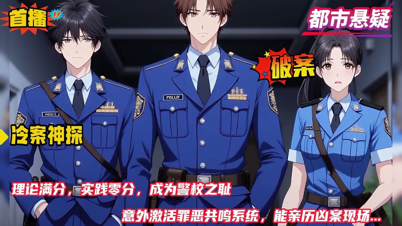 【冷案神探：我能听见凶手心跳！】顶级犯罪心理学家穿越平行宇宙，成为理论满分，实践零分的警校菜鸟....意外觉醒罪恶共鸣系统， 能亲历凶案现场！