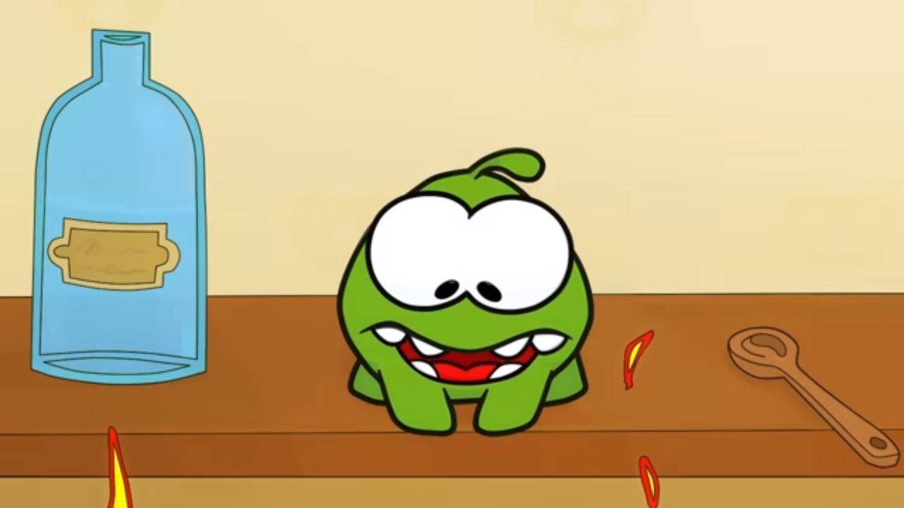 The Colouring Book! - Learning colours with Om Nom - Bakery(Cut the Rope)