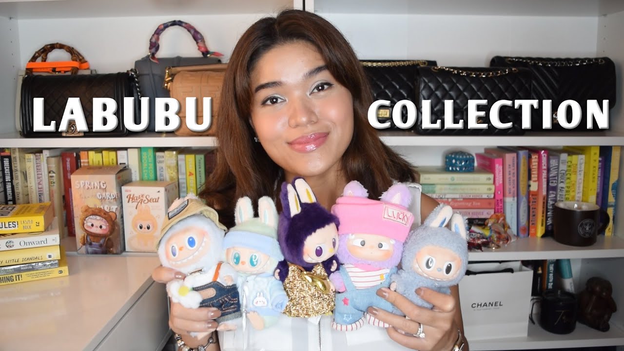 LABUBU POP MART COLLECTION | My favorite bag charms!