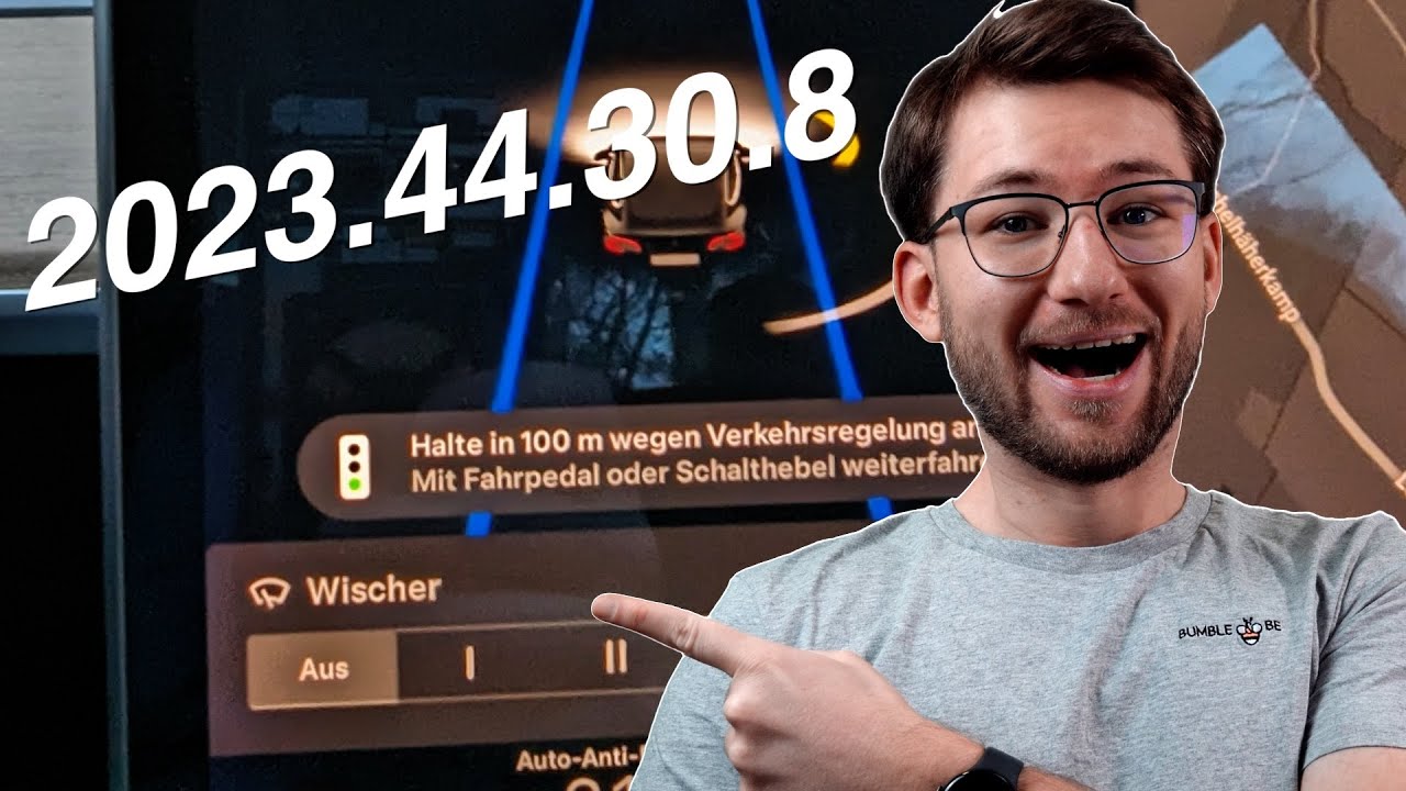 Endlich! Auf diese Wischer Funktion habe ich gewartet! - TESLA Software Update 2023.44.30.8