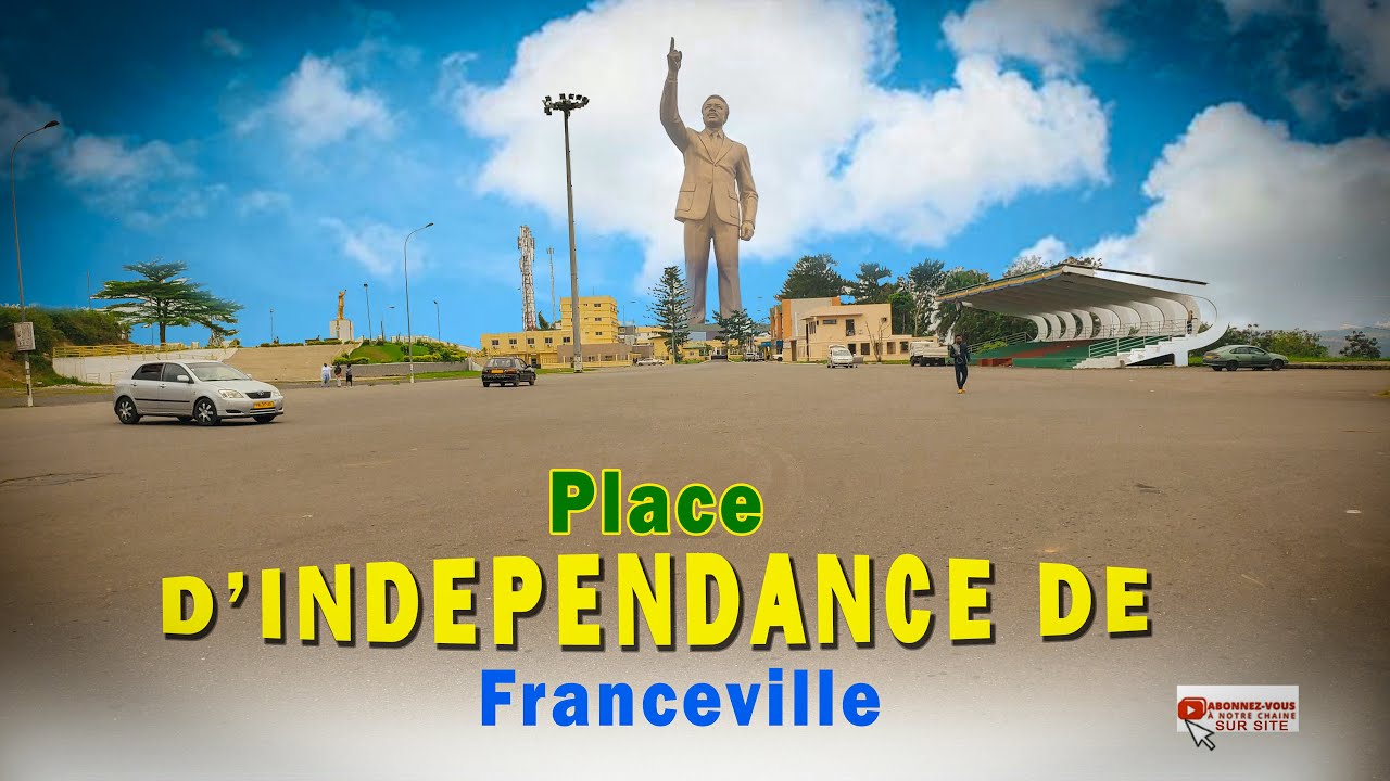 Place de l'indépendance de Franceville (Masuku)