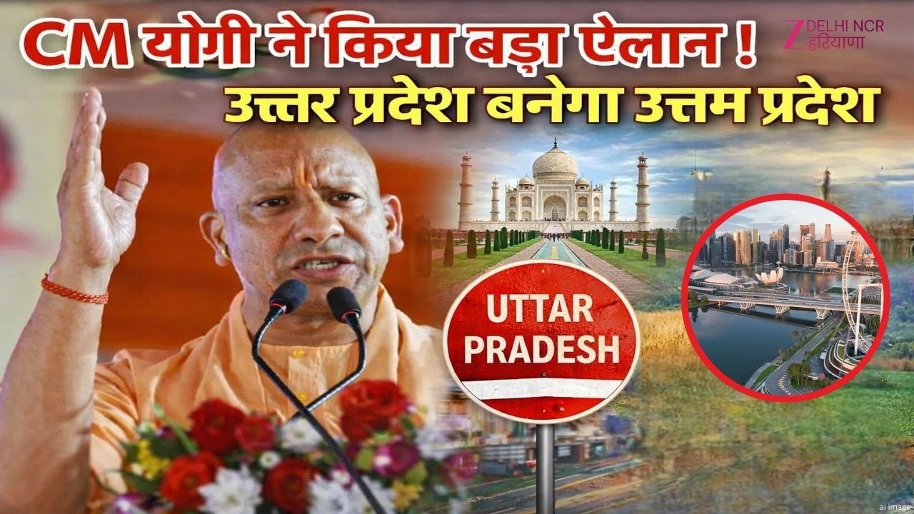 CM Yogi In Singapore: उत्तर प्रदेश बनेगा उत्तम प्रदेश, बुलडोजर बाबा ने किया बड़ा ऐलान  | Zee DNH