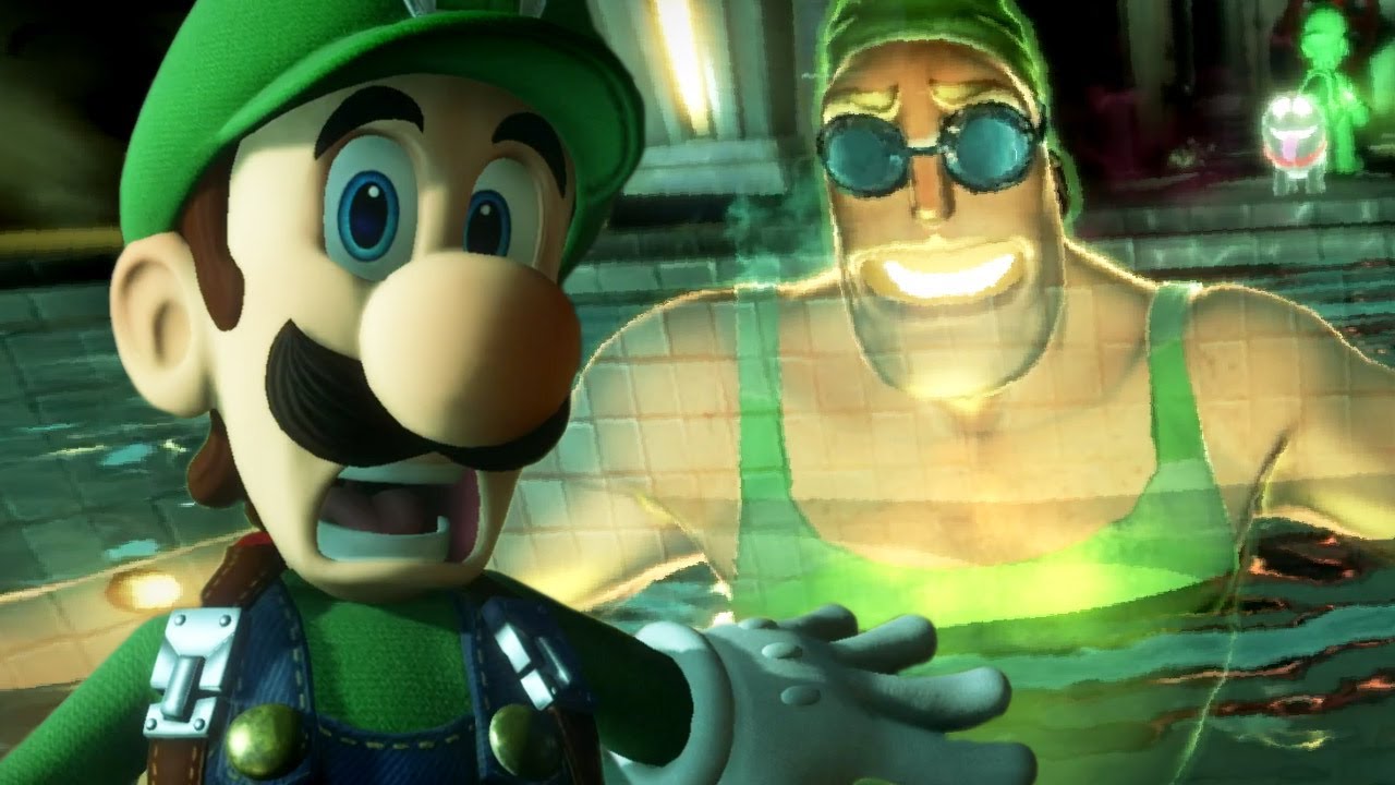 Luigis Mansion 3 - 100% Walkthrough Part 21 - Johnny Deepend in the Gym!