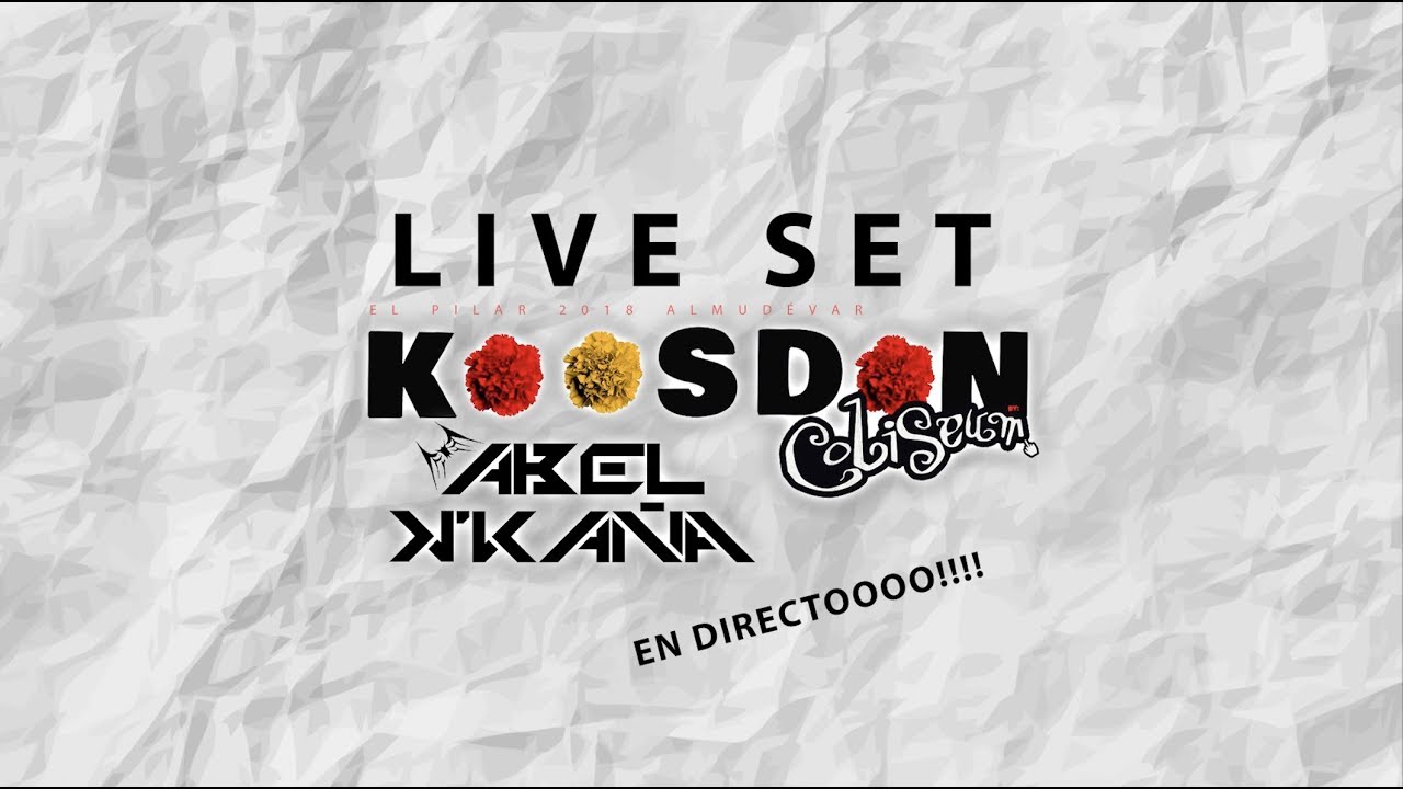 Sesión en Directo Abel k´kaña @ KSDN - Coliseum Fiestas del Pilar 2018