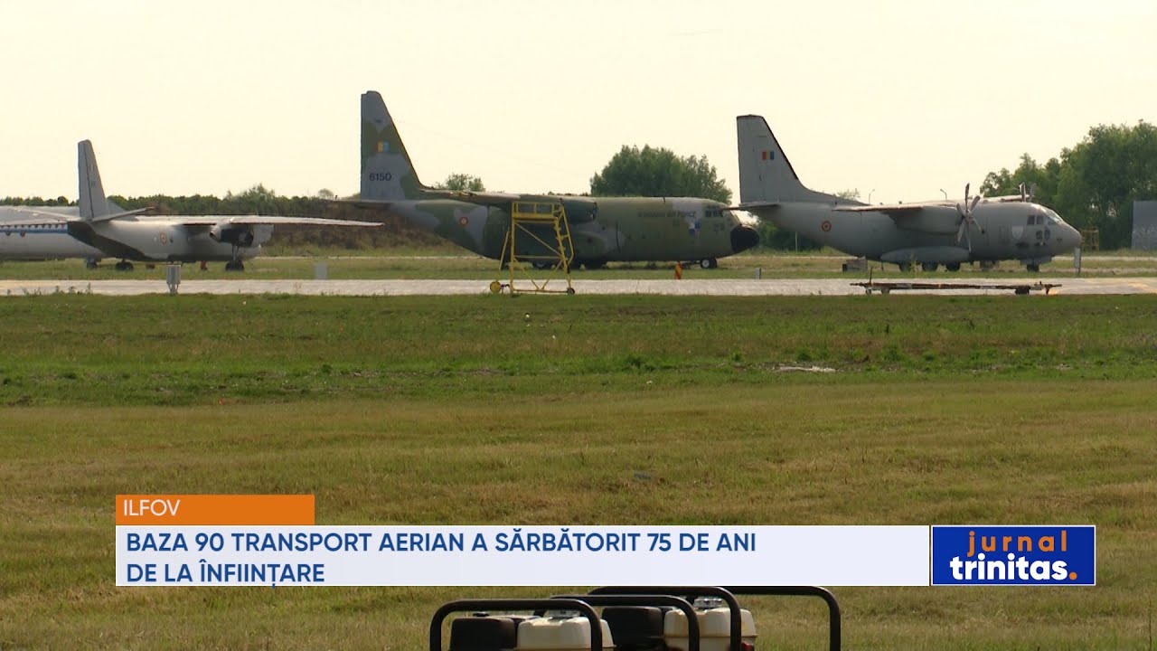 Baza 90 Transport Aerian a sărbătorit 75 de ani de la înființare