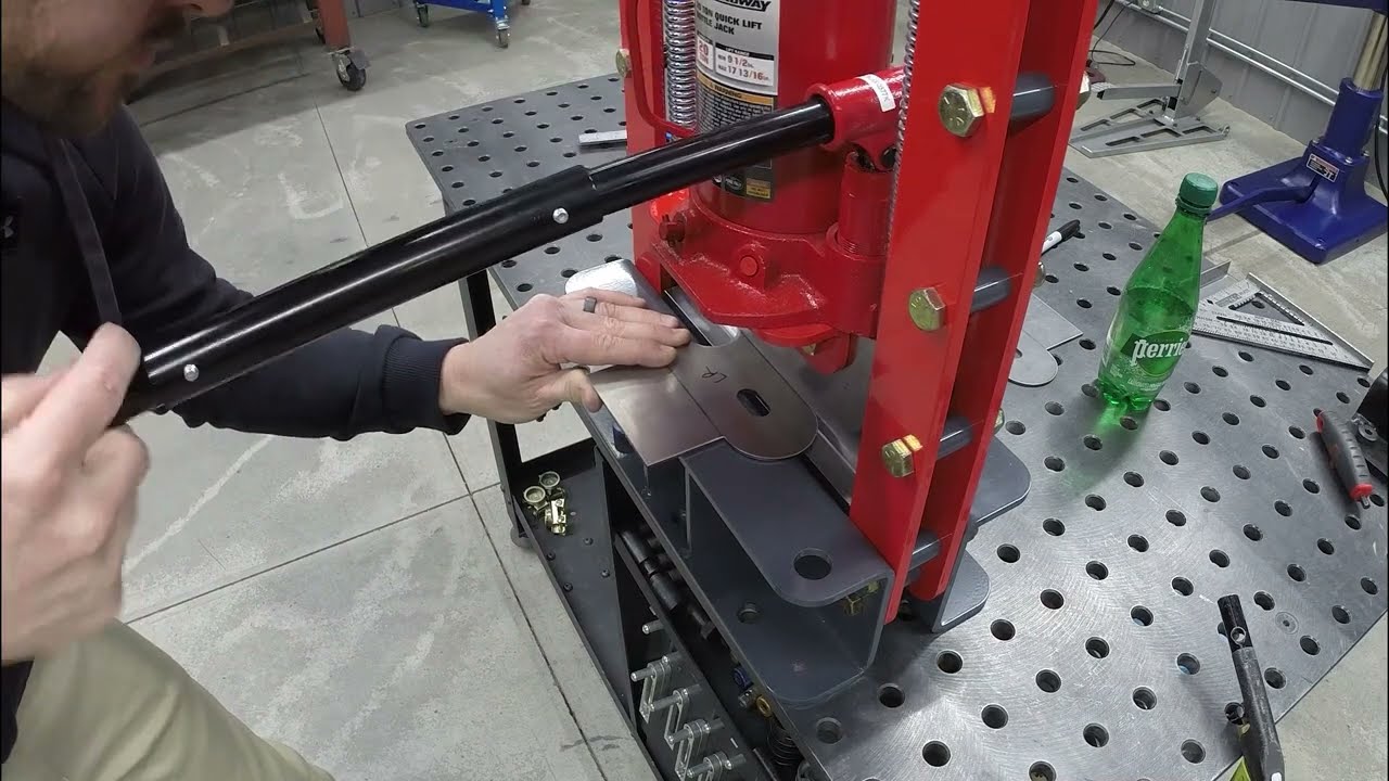 Bend Press Benchtop Press Brake Demo - Trick-Tools.com