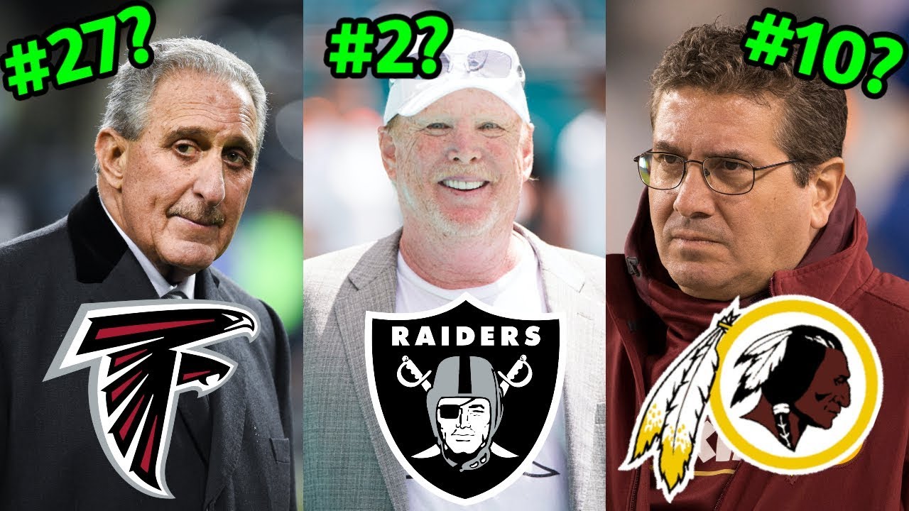 Ranking all 32 NFL Owners of 2019 from WORST to FIRST