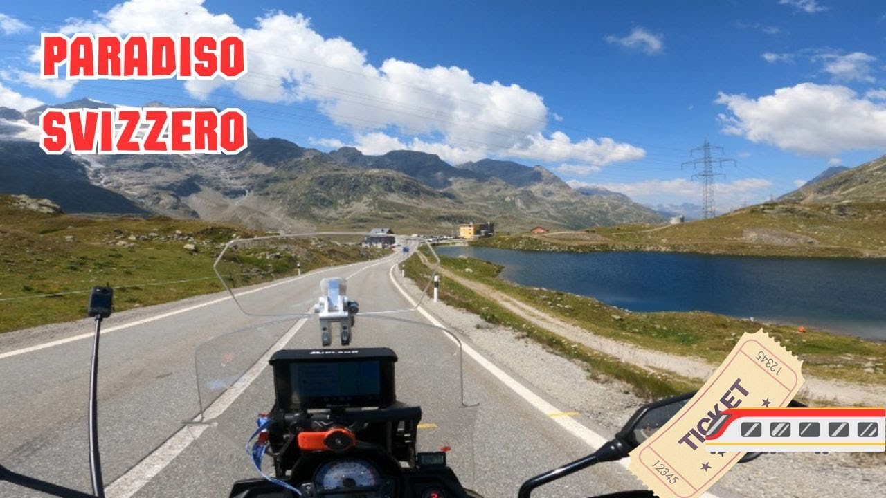 PASSO DEL BERNINA IN MOTO ! Viaggio tra paesi alpini e ghiacciai