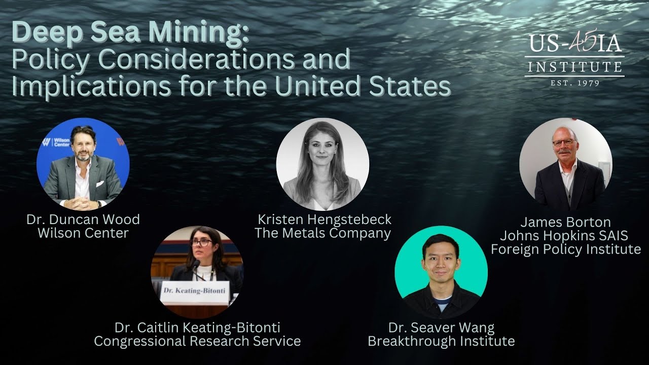 Deep Sea Mining: Policy Considerations and Implications for the United States
