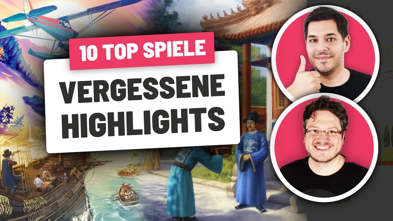 Tolle Brettspiele die mehr Liebe verdienen ❤️