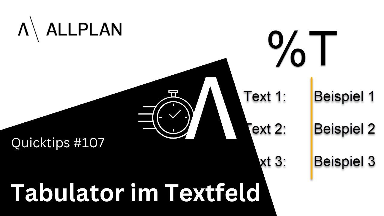 #107 ALLPLAN Quicktips 