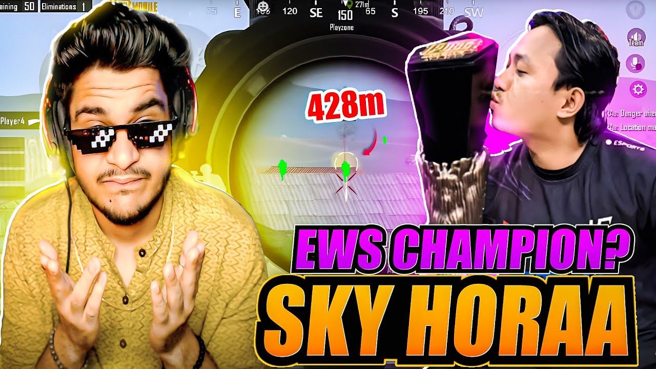 🥵 HACK*R? BUT NATURAL EWC CHAMPIONS? *Sky Horaa* REALLY GOT SOME MAGNETIC AIM | REACTION