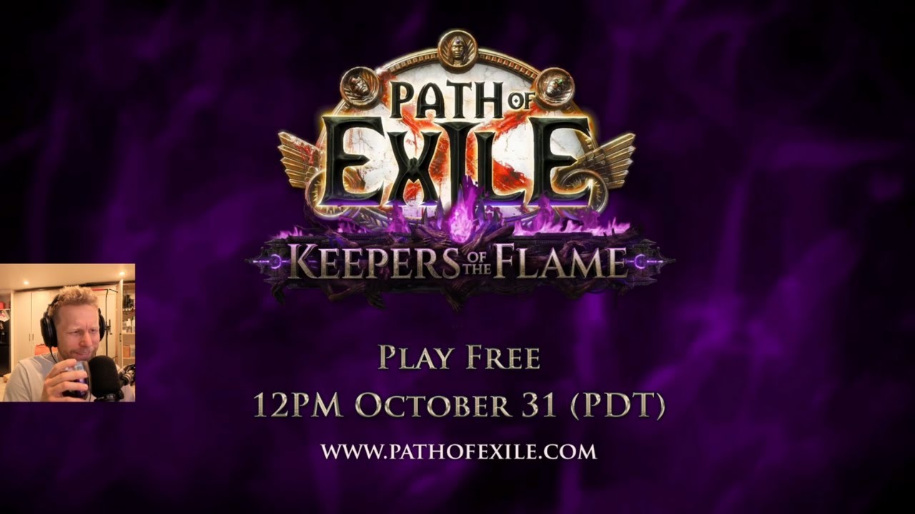 Quin69 Reacts To Path of Exile: Keepers of the Flame Official Trailer