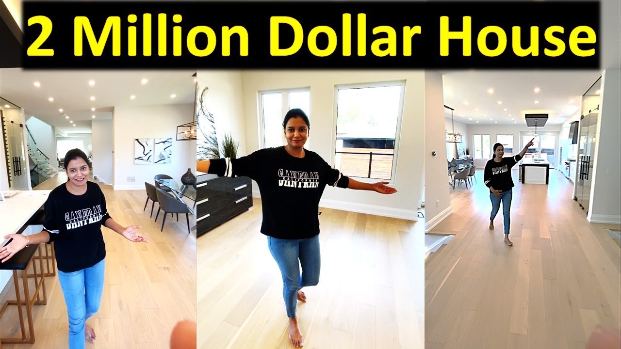 2 Million Dollar House In Canada | Custom Build House Tour | Canada Couple Vlogs
