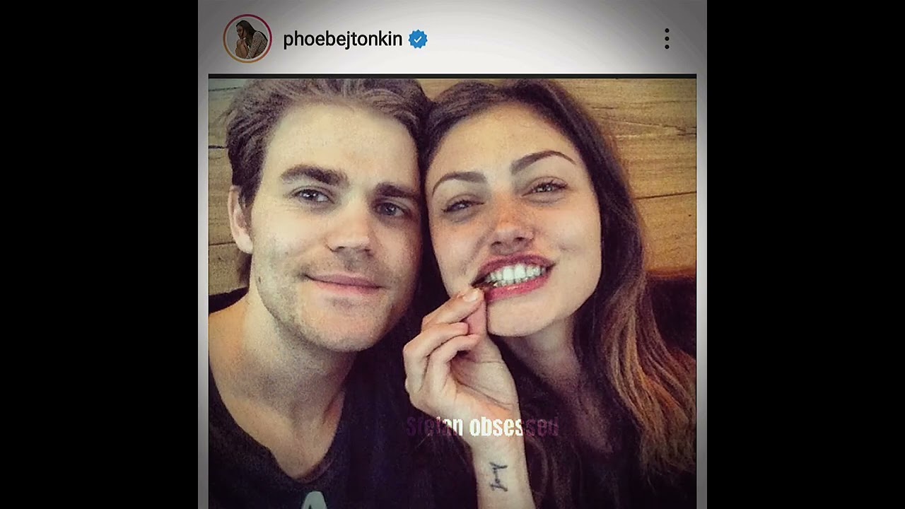 Photographs of Paul Wesley and Phoebe Tonkin