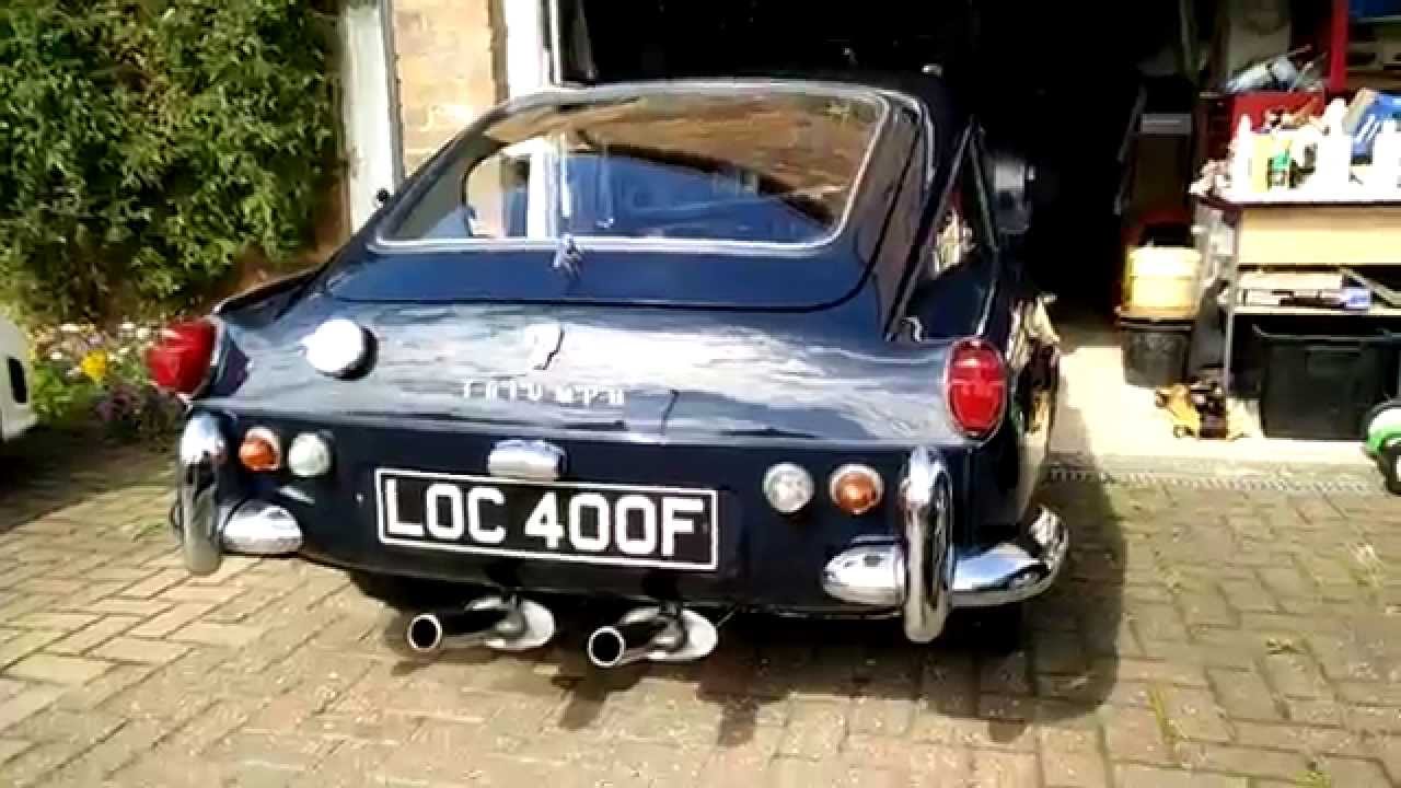 Triumph GT6 Exhaust Sound