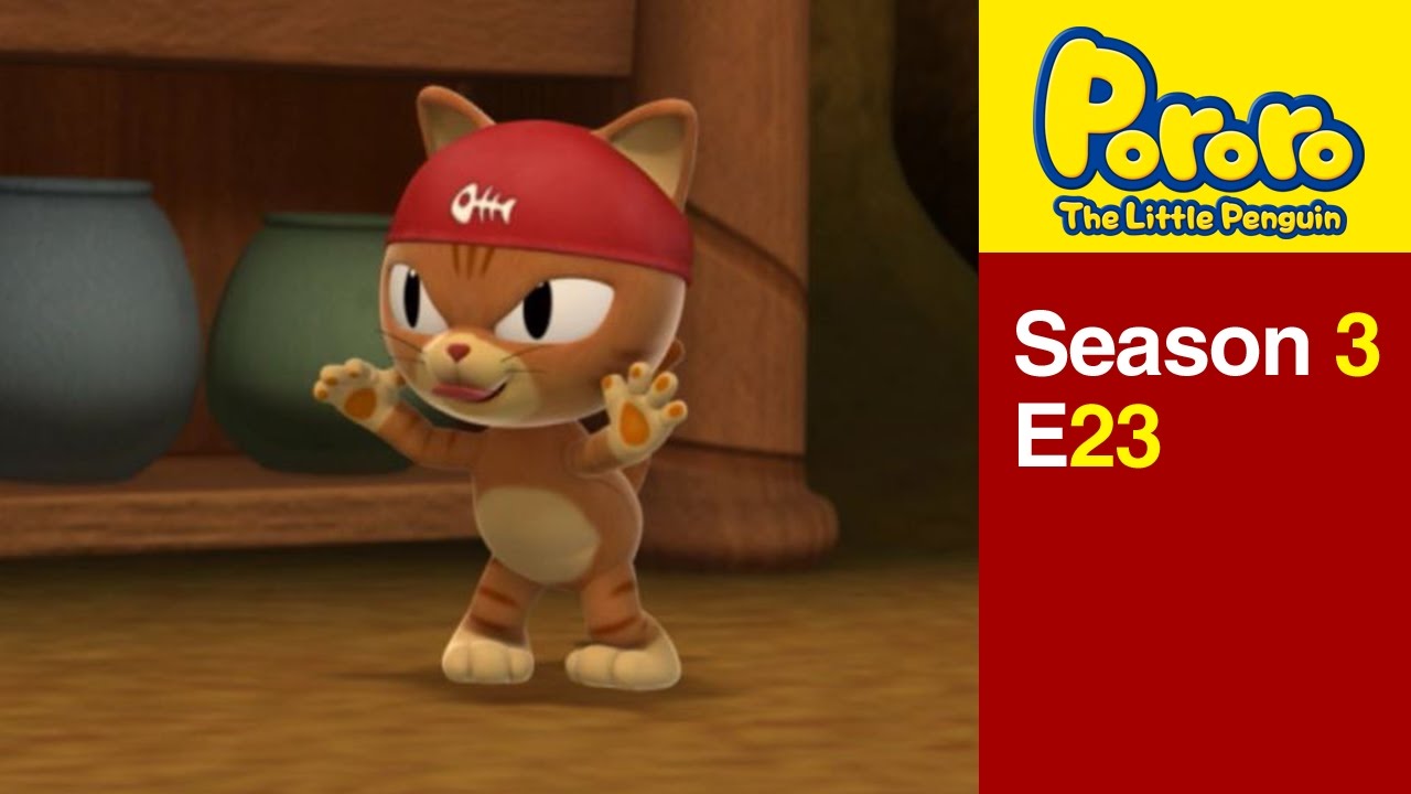 [Season 3] E23 Playful Nyao | Kids Animation | Pororo the Little Penguin