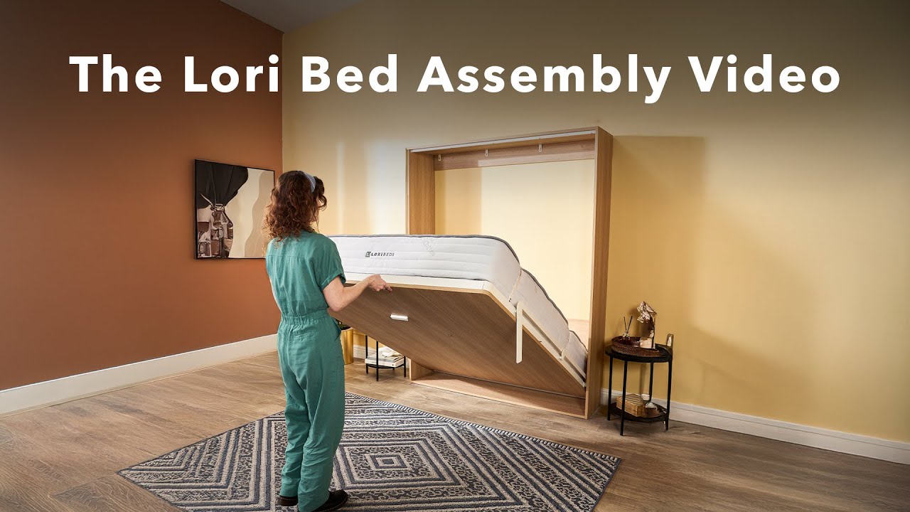 How to Assemble The Lori Bed | Murphy Bed | Wall Bed