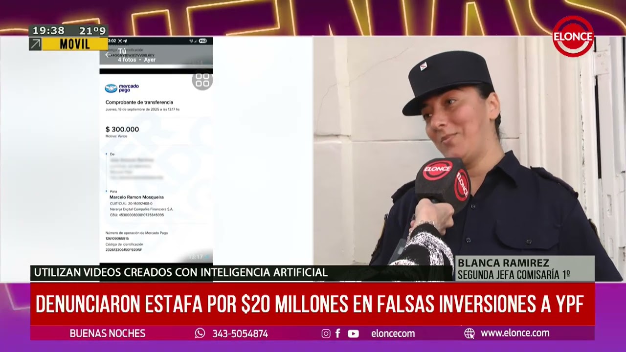 Denuncian estafa por $20 millones en falsas inversiones a YPF