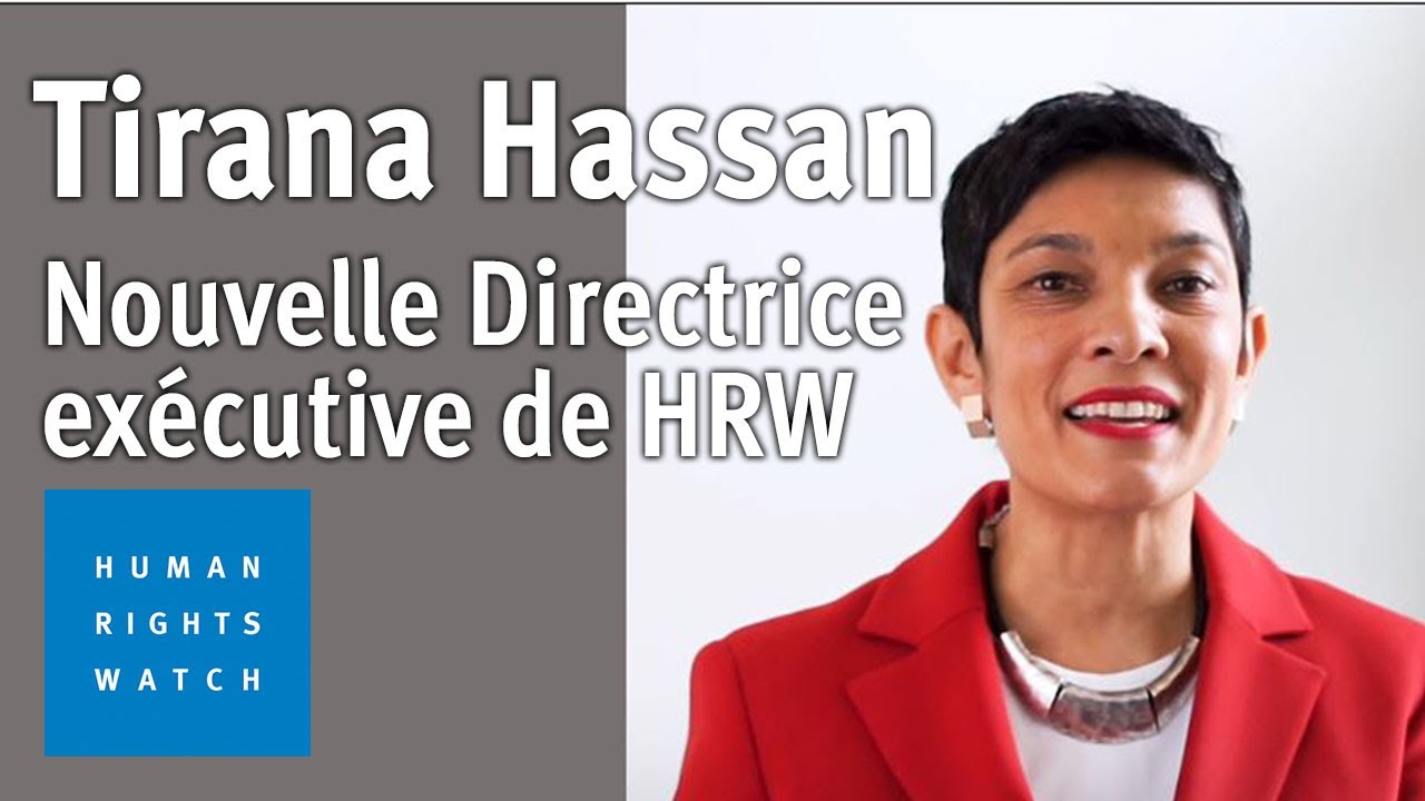 Tirana Hassan, nouvelle Directrice exécutive de HRW