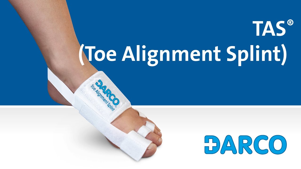 TAS® Toe Alignment Splint - Bandage for alignment after hallux valgus surgery