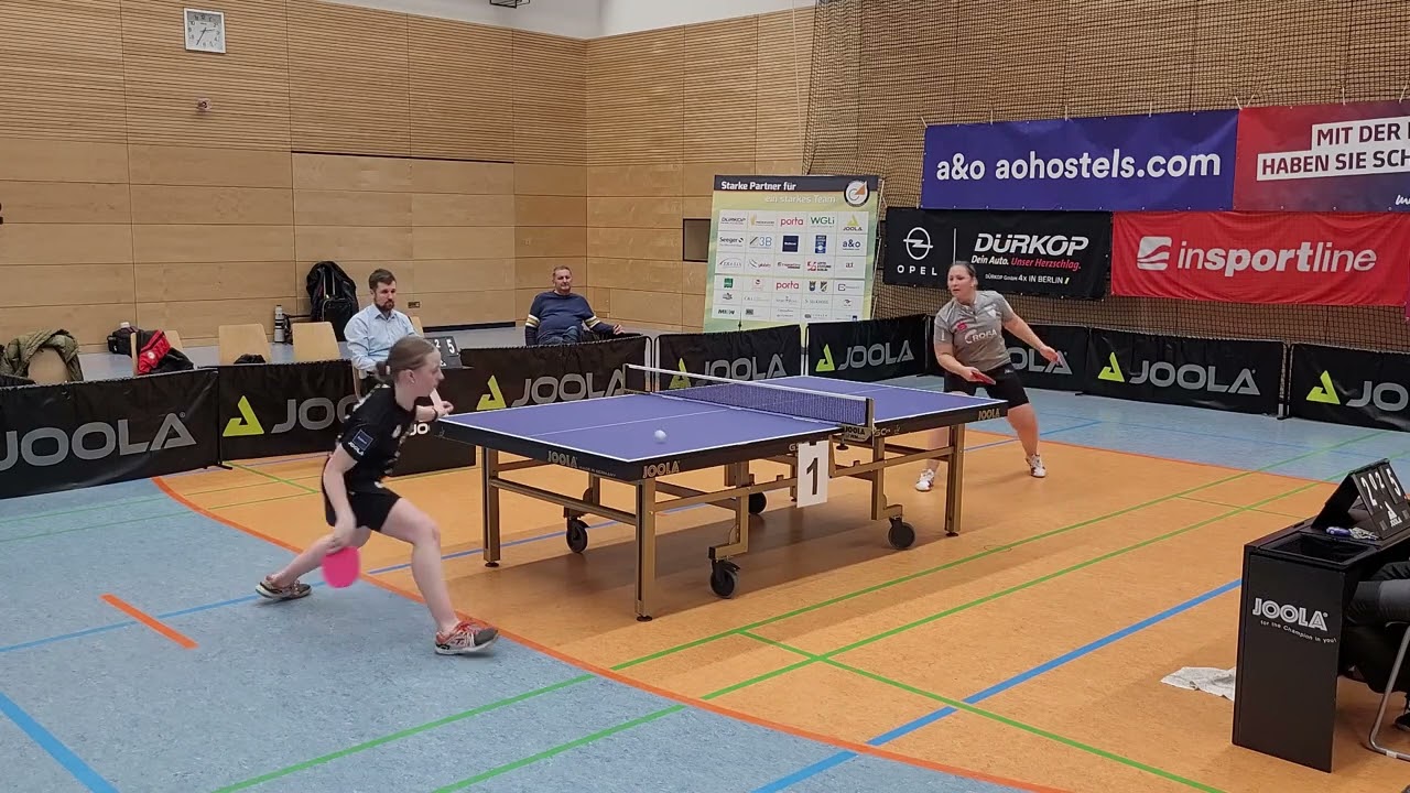 Josephina Neumann vs Svetlana Ganina | 1. Bundesliga Damen