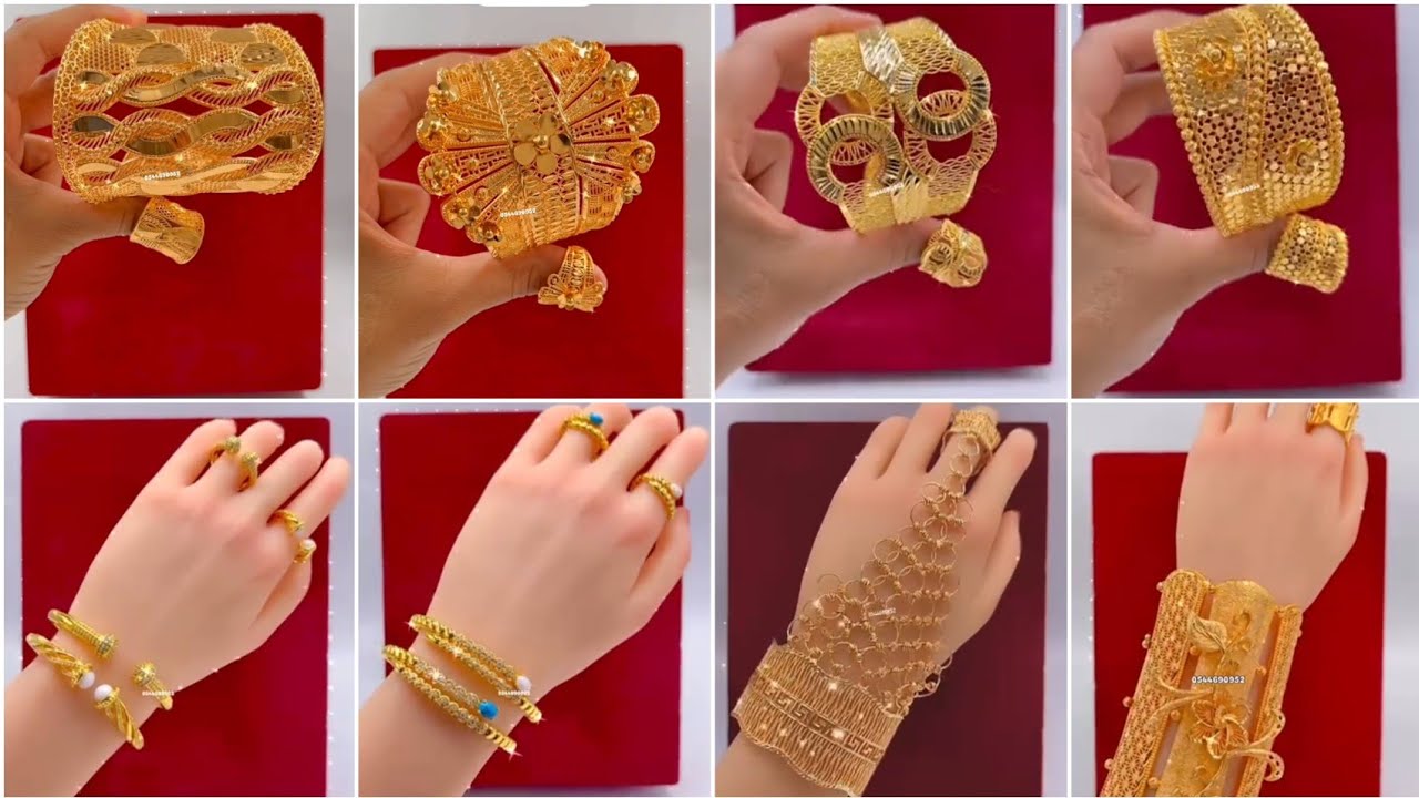 Latest Gold Bangles Design 2025 | New Stylish Gold Bracelet Collection for girls