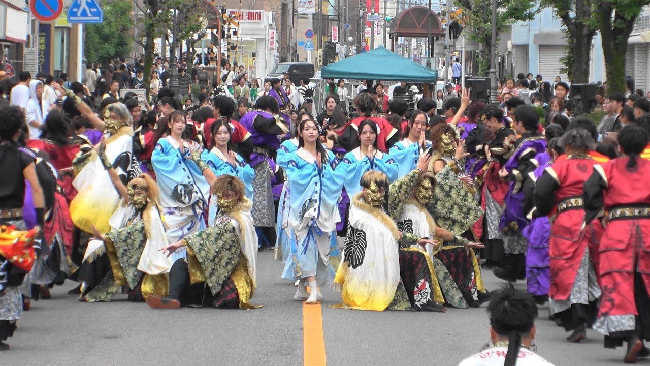 焉　安濃津よさこい2025  津新町通り会場