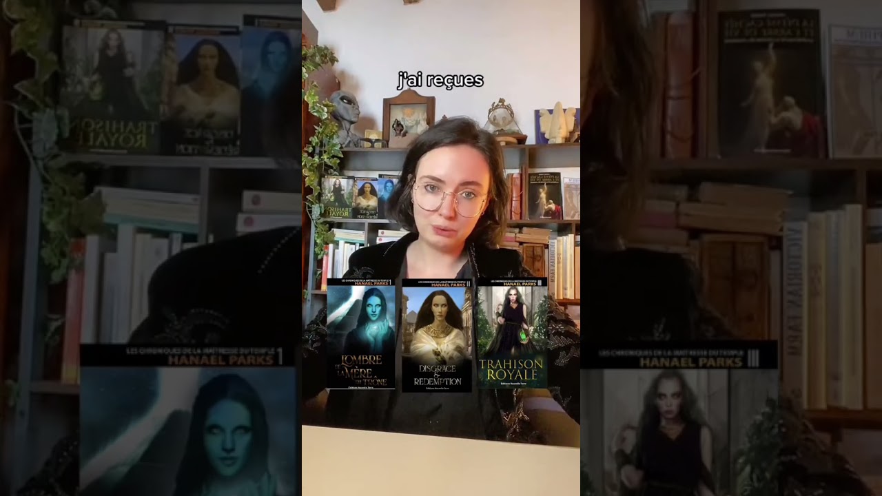 Pr&eacute;sentation de mes livres 📚 #livre #auteurtube #booktube #mythologie #femininsacre