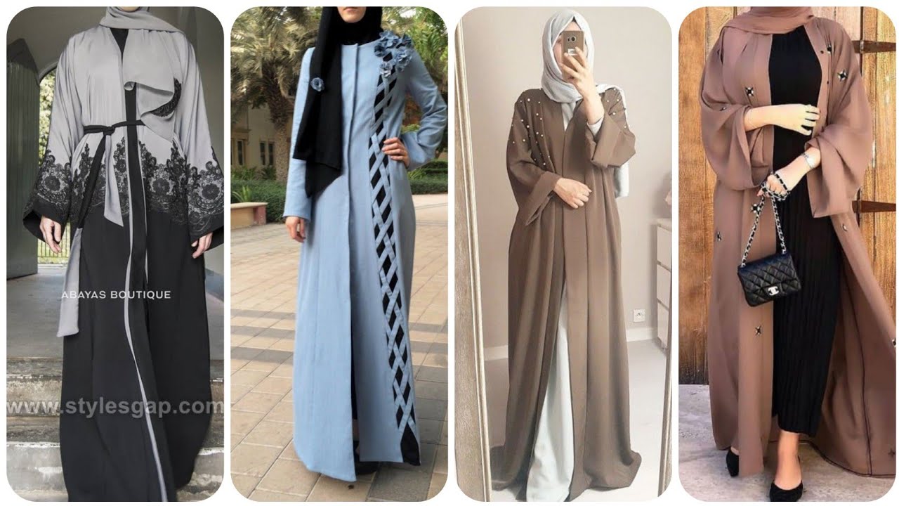 Glam 2021 Abaya designs || double and upper || single and bell bottom|| front open||