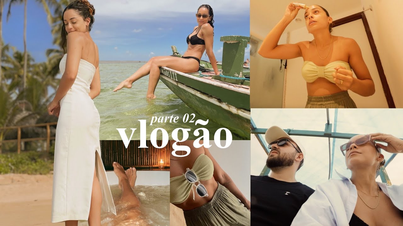Passeio em São Miguel dos Milagres, dia no spa, make básica, praia e sol | VLOG_02