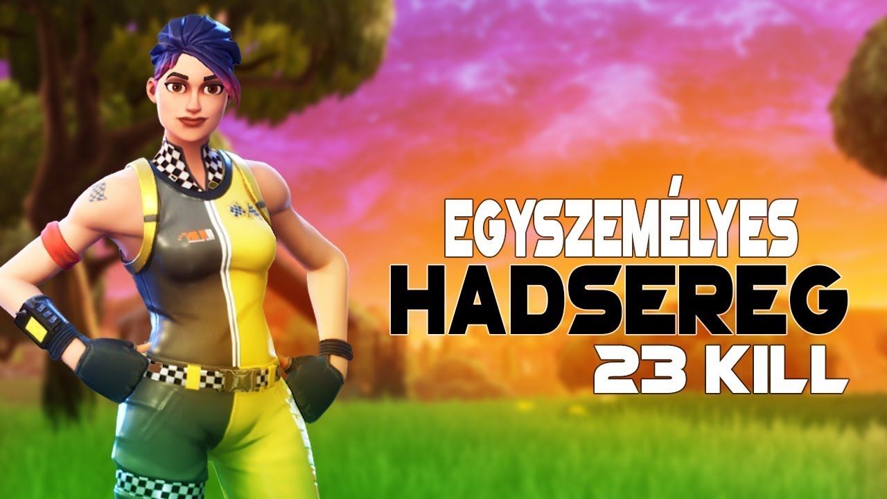 ILYET MÉG NEM LÁTTÁL! | 23 KILL! | MÉSZÁRLÁS! (Fortnite Battle Royale)